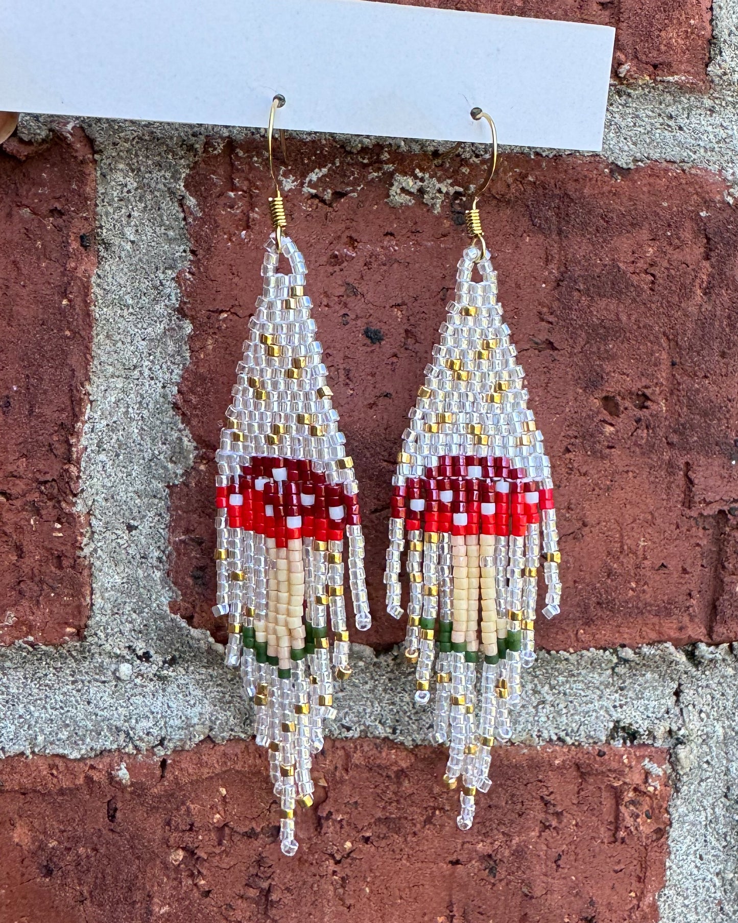 Shroomi Faye Crystal Earrings