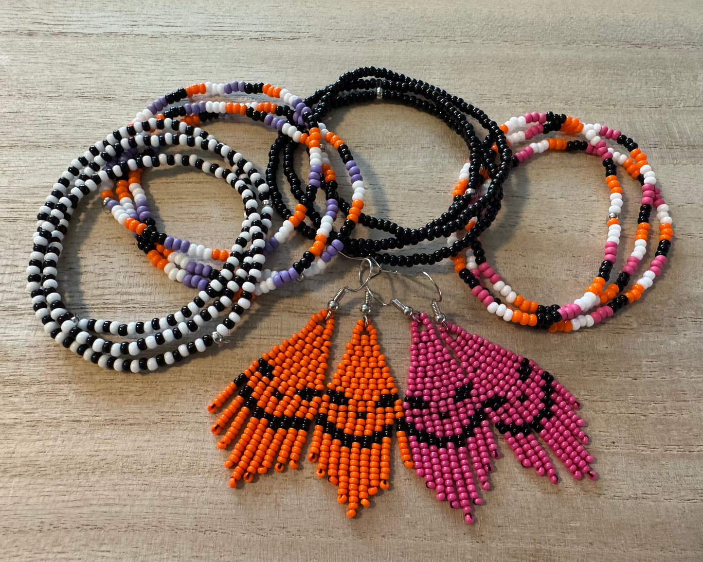 Mini Muse Earrings in Pink Jack O’Joy