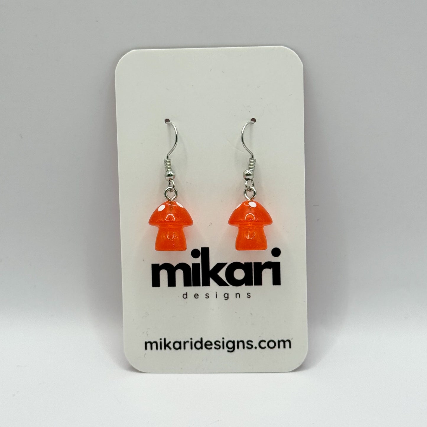 Mushroom Dangle Earrings