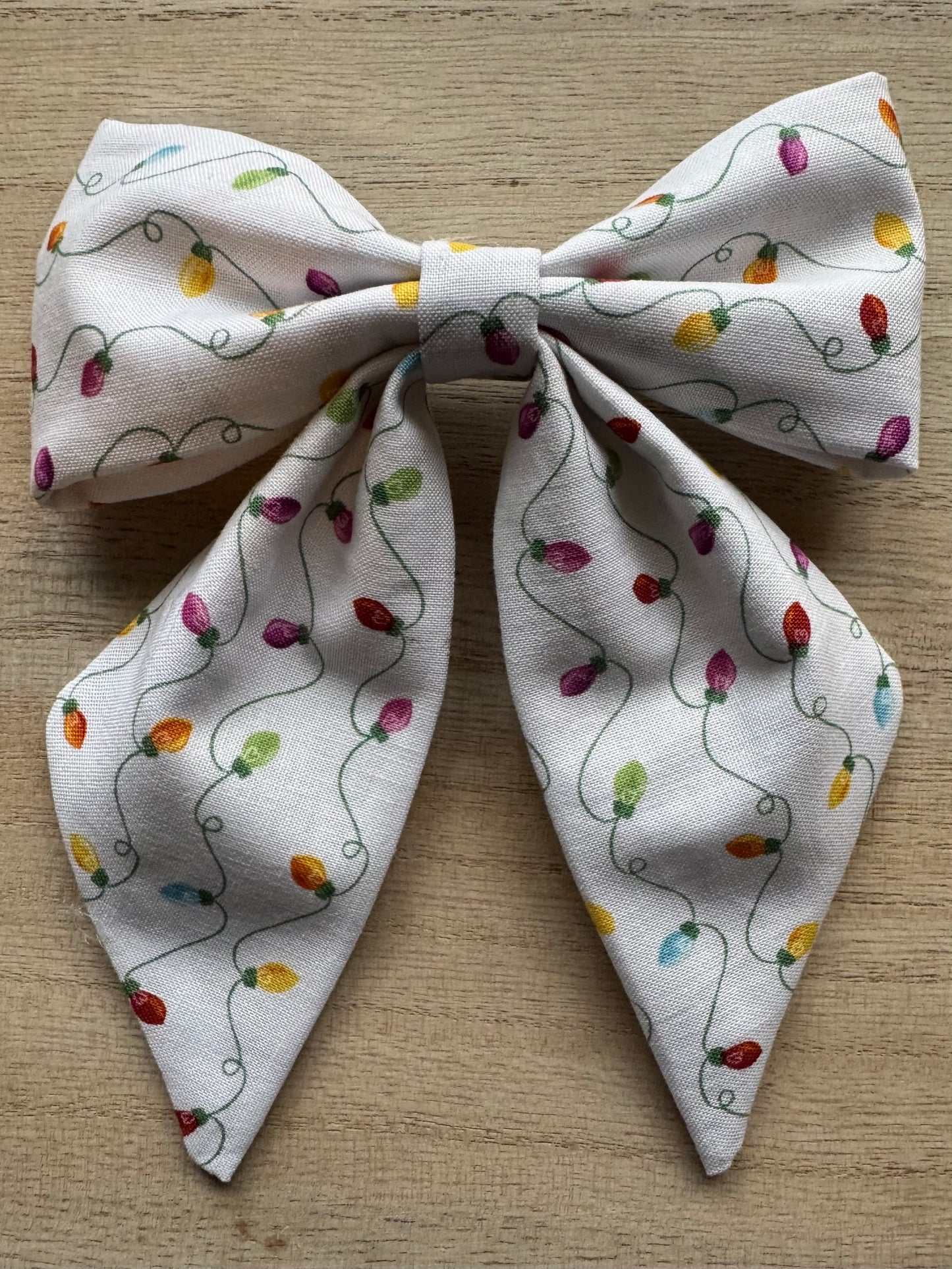 Nola Bow Barrette in Merry & Bright