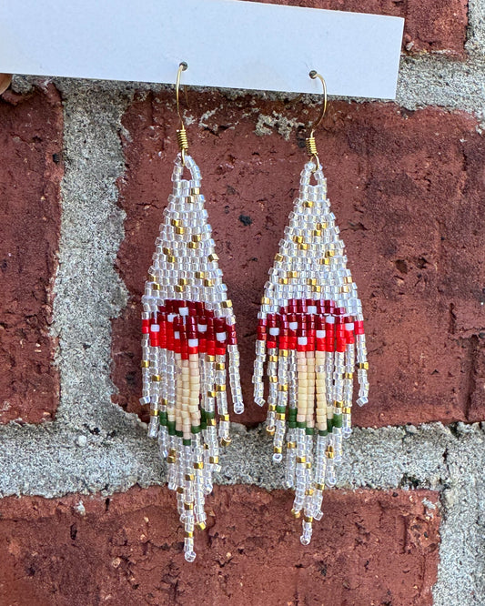 Shroomi Faye Crystal Earrings