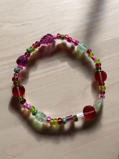 Zenya Bracelet in Pink Garden