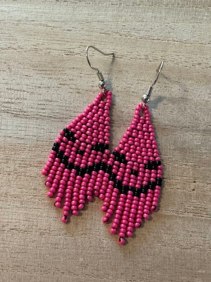 Mini Muse Earrings in Pink Jack O’Joy