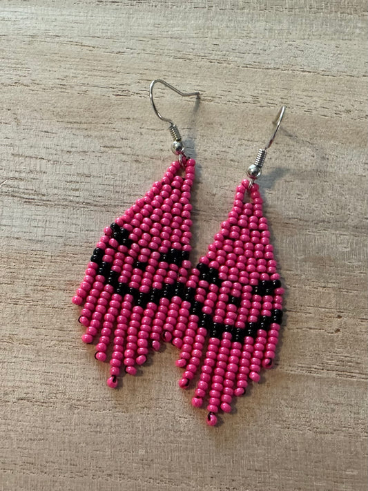 Mini Muse Earrings in Pink Jack O’Joy
