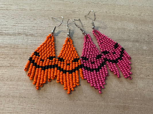 Mini Muse Earrings in Pink Jack O’Joy