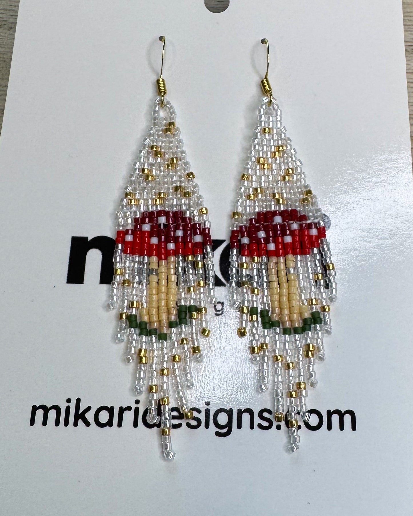 Shroomi Faye Crystal Earrings