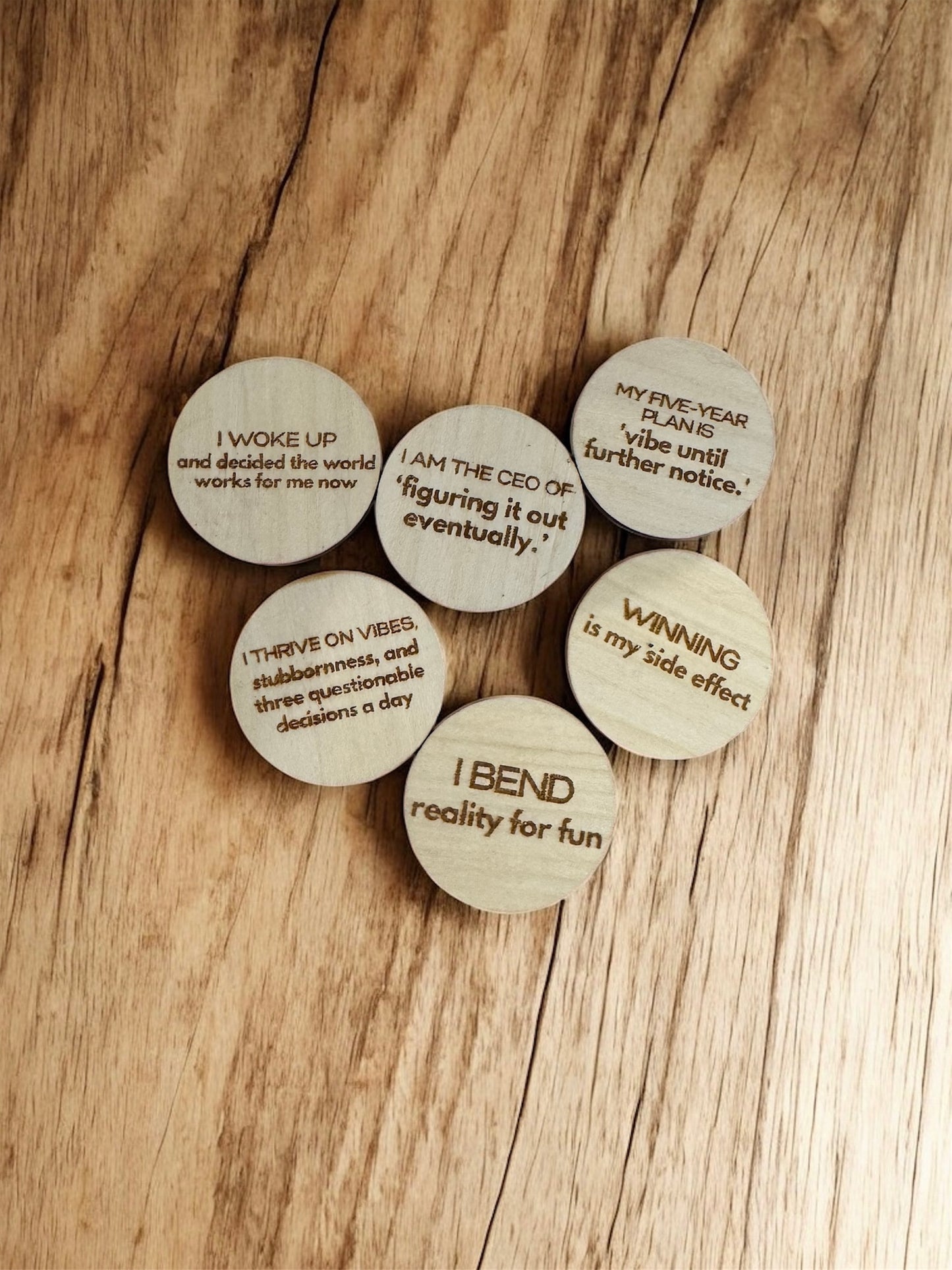 Mentally Jammed Affirmation Token Jar