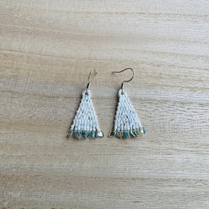 Holiday Sparkle Mini Fringe Earrings in Winter Wonders