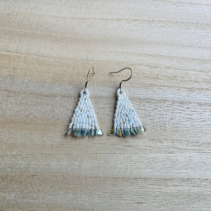 Holiday Sparkle Mini Fringe Earrings in Winter Wonders