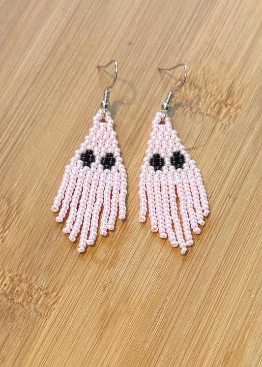 Mini Muse Earrings in Ghosted Pink