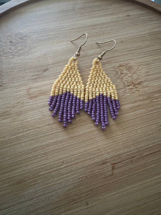 Mini Muse Earrings in Plum Orchard