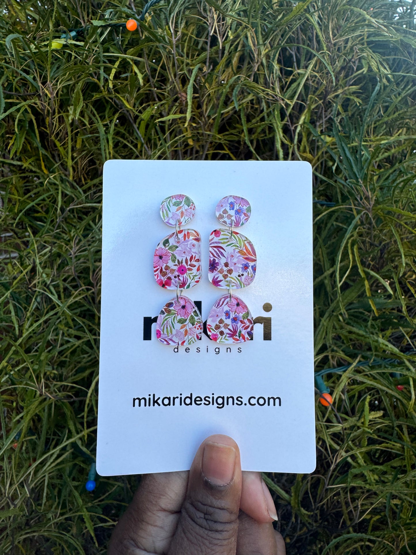 Calla Earring in Petal Whirl