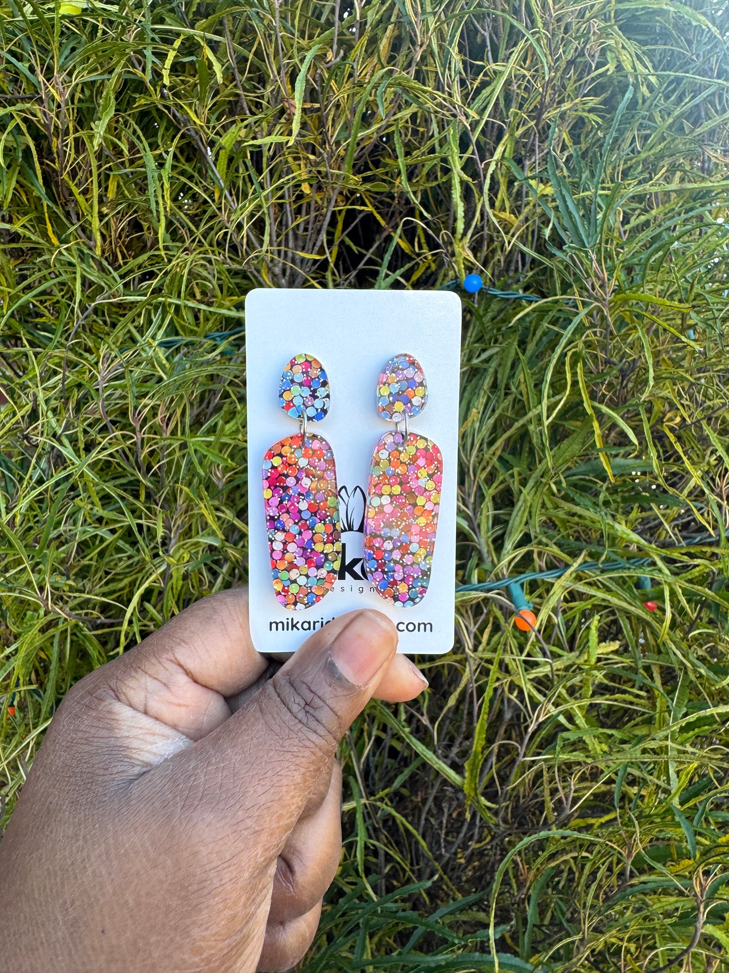 Aurelia Earring in Confetti Burst