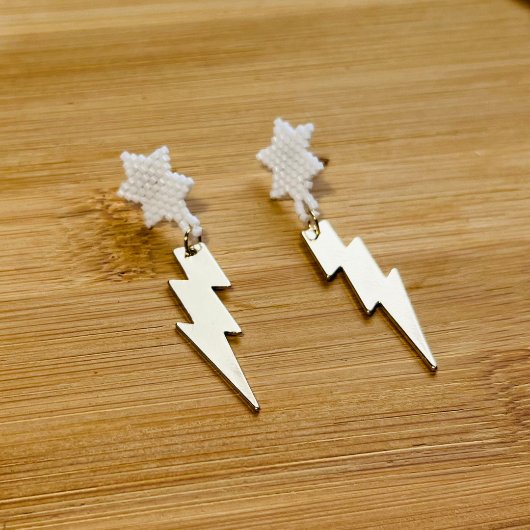 Starstruck 2.0 Earrings in White